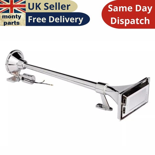 24v air horn king chrome - air,