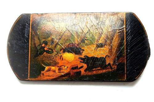 Antique georgian cigar case - antique,