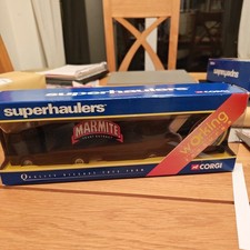 Corgi Superhaulers TY86716 Volvo Curtainside Marmite 1:64 Scale Diecat Model Box