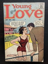 YOUNG LOVE. Silver Age Feature Comic. Love. Betrayal. 1962. Fashion. Rare.