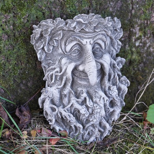 Greenman bird feeder - greenman,