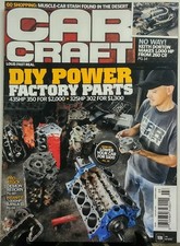 Car Craft March 2016 DIY Power Factory Parts Muscle Car Stash FREE SHIPPING sb