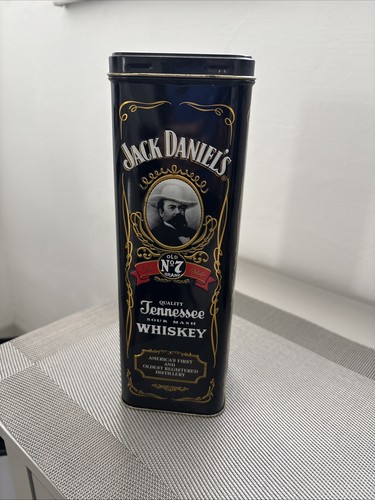 Jack daniels empty - tin, vintage