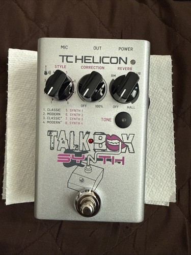Guitar talk box - talk,