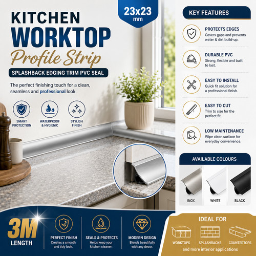 Kitchen worktop splashback - kitchen,
