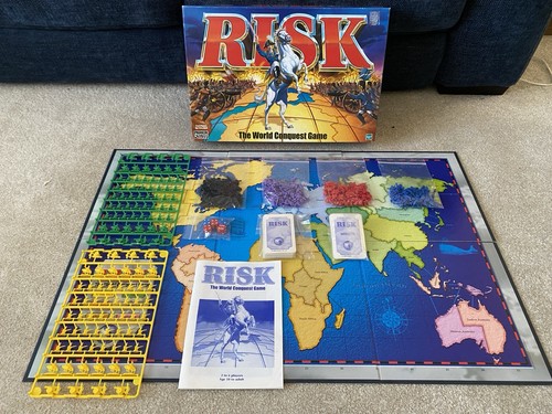 Risk board game complete - risk,