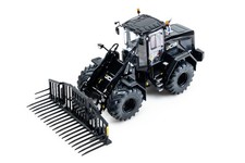 AT Collections JCB 435S loader with Buck rake black edition