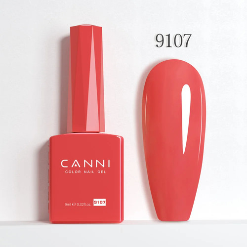 Nail gel polish red - gel, pink