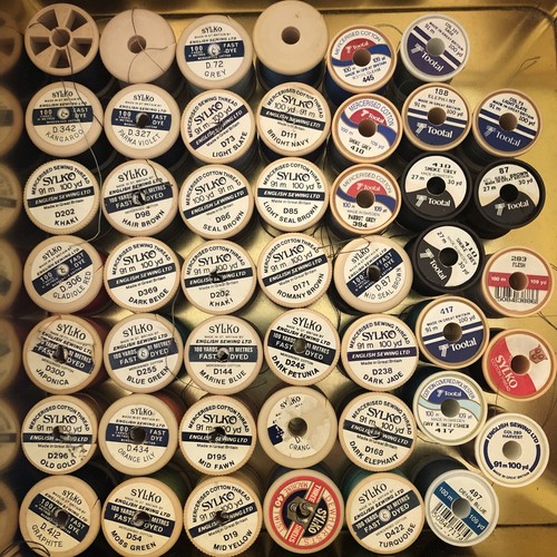 Sylko tootal reels cotton - &,