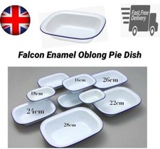 FALCON ENAMEL PIE DISH OBLONG