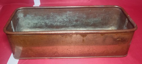 Vintage rectangular copper - rectangular,