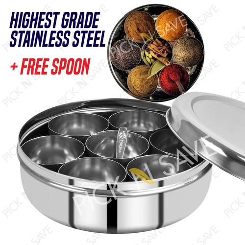 17cm stainless steel - spice, tin
