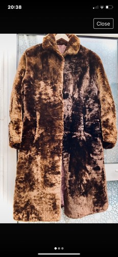 Vintage beaver lamb fur - vintage,