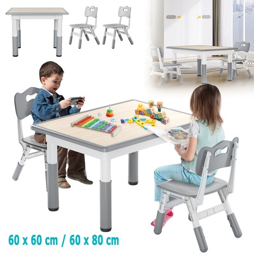 Height adjustable kids table - height, &