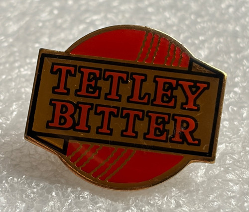 Tetley bitter crcket - tetley, pin