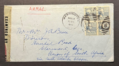 Atoz 1943 prexies 15c - atoz., block