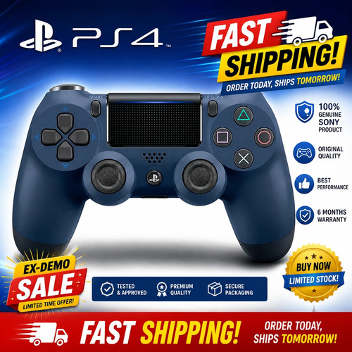 Sony ps4 official dual shock - shock, 4