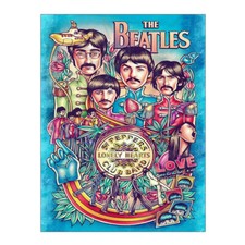 Metal Tin Sign Plaque The Beatles Man Cave Garage Home Bar Shed Tiki Bar 12781