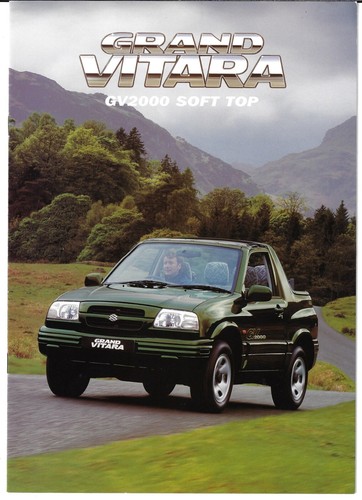 Suzuki grand vitara gv2000 - suzuki,