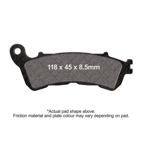 Ebc sintered street - hh, brake