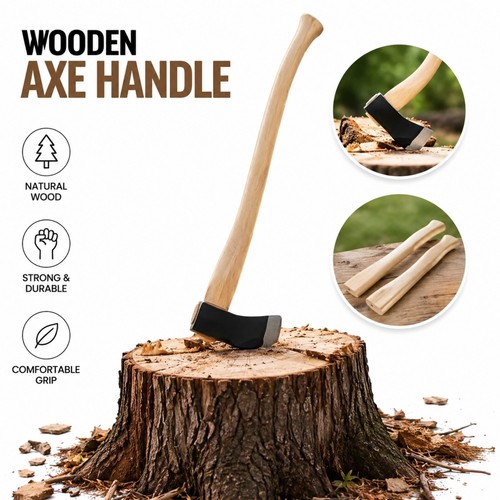 Wooden pick axe handle - 36",