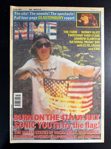 Sonic youth nme cover - nme, page
