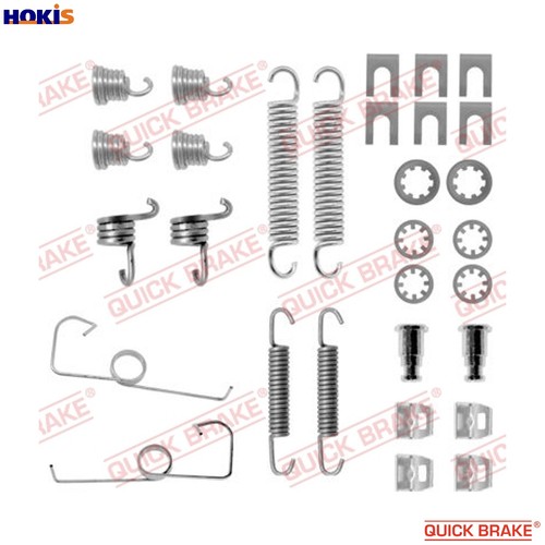 Accessory kit brake shoes - brake,