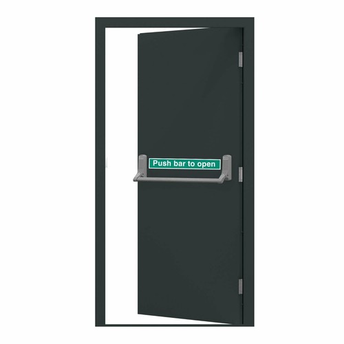Industrial fire exit door - door, |