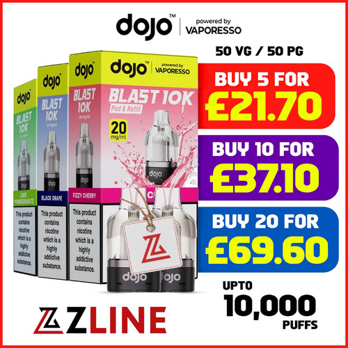 Vaporesso dojo blast 10k - dojo, pod