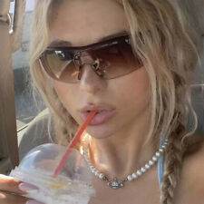 Fashion Y2k Punk Sports Sunglasses Men Women Outdoor Driving Shade Glasses UV400