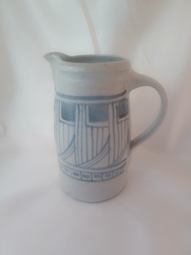 Retro studio pottery blue - retro,, pottery,