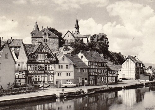 Eschwege werra view - eschwege,, werra,