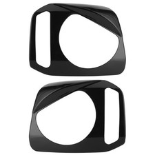 For 2Pcs Car Front Headlight Cover Headlamp Trim Decor Parts For Jimny
