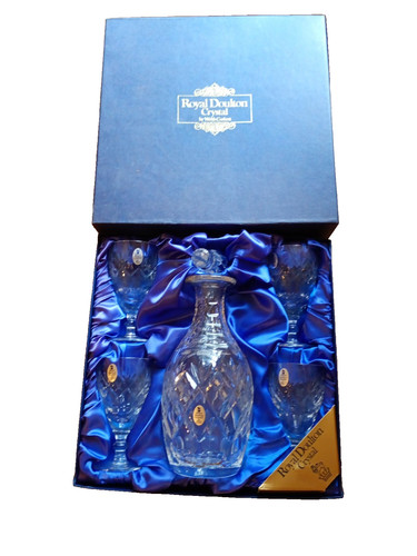 Royal doulton lead crystal - lead,