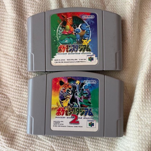 Nintendo64 pokemon stadium - nintendo64, 1&2