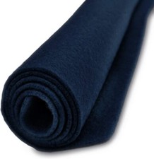 Blue Felt by the metre -112cm wide- craft felt 2mm thick ideal for many uses