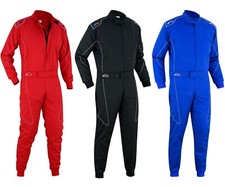 Go Karting Race Suit Overalls Polycotton Kart Racing Suit Adult Slim Fit Sizes