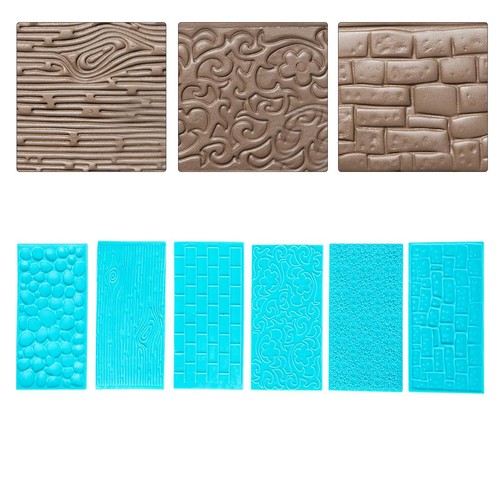 Pieces fondant impression - 6,