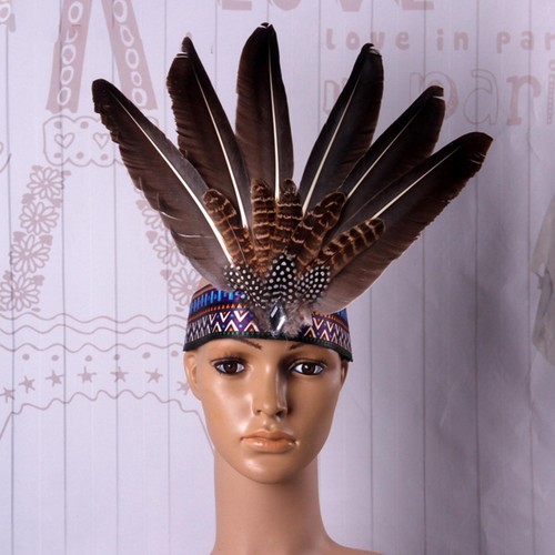 Feather headdress photo props - feather,