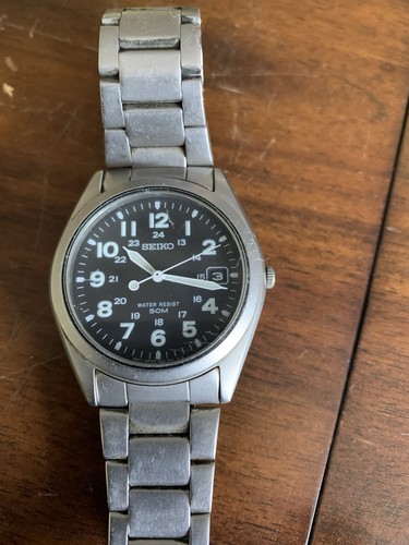 Seiko men military - military, watch