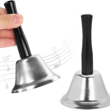 Silver Metal Tea Hand Bell