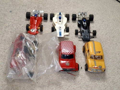 Vintage scalextric cars bundle - vintage,