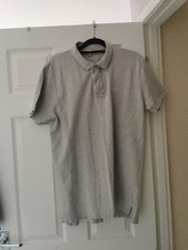 Mans Grey Short Sleeve Polo