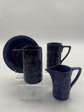 Portmeirion Totem Blue Mugs x2