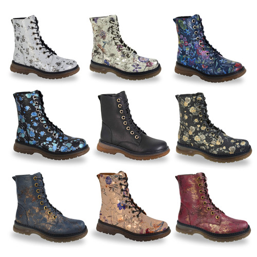 Cipriata ladies floral boots - cipriata,