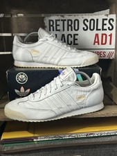 Adidas Originals ® Dragon Og UK 11 Triple White Leather 2015