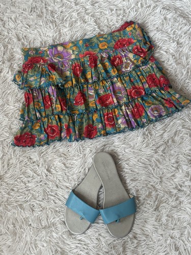 Evie print rara mini skirt - mini,