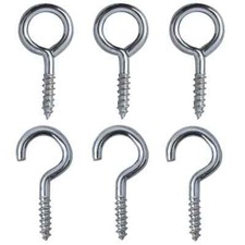 Hooks and Eyes for Net Curtain