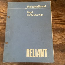 Regal Reliant Car & 5cwt Van