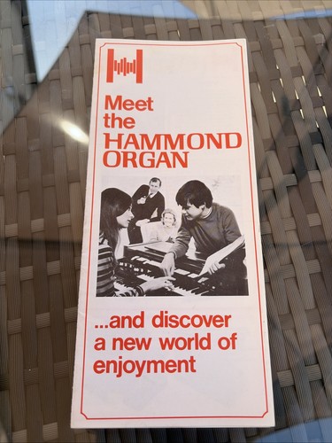 Hammond organ leaflet - hammond,